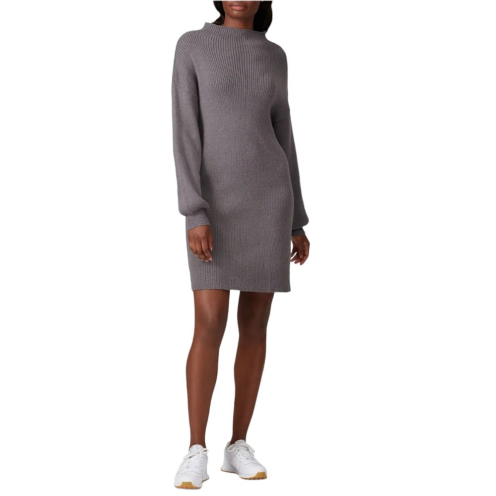 Anthro | Mock-Neck Sweater Dress